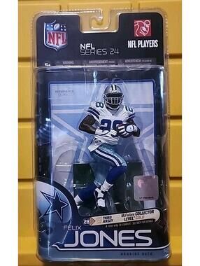 NFL Series 24 FELIX JONES McFarlane Dallas Cowboys Figure NIB/NIP